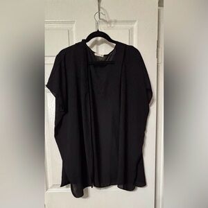 Soprano Elegant Black Cover Up M/L